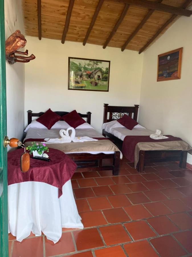 Hotel Campestre la Loma Curití Esterno foto