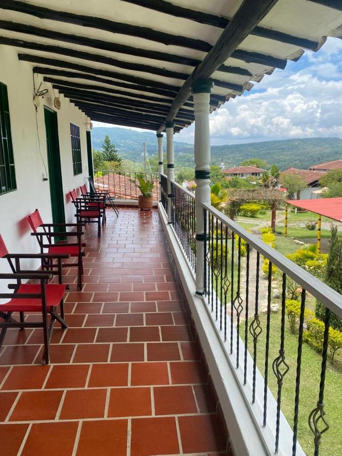 Hotel Campestre la Loma Curití Esterno foto