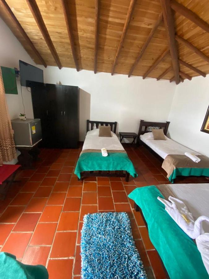 Hotel Campestre la Loma Curití Esterno foto