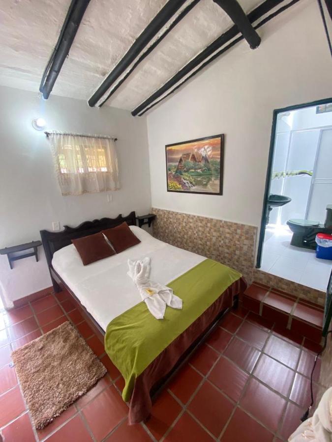 Hotel Campestre la Loma Curití Esterno foto