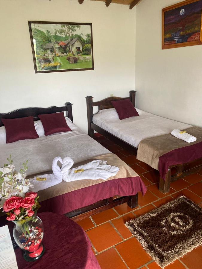 Hotel Campestre la Loma Curití Esterno foto