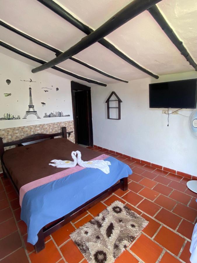 Hotel Campestre la Loma Curití Esterno foto