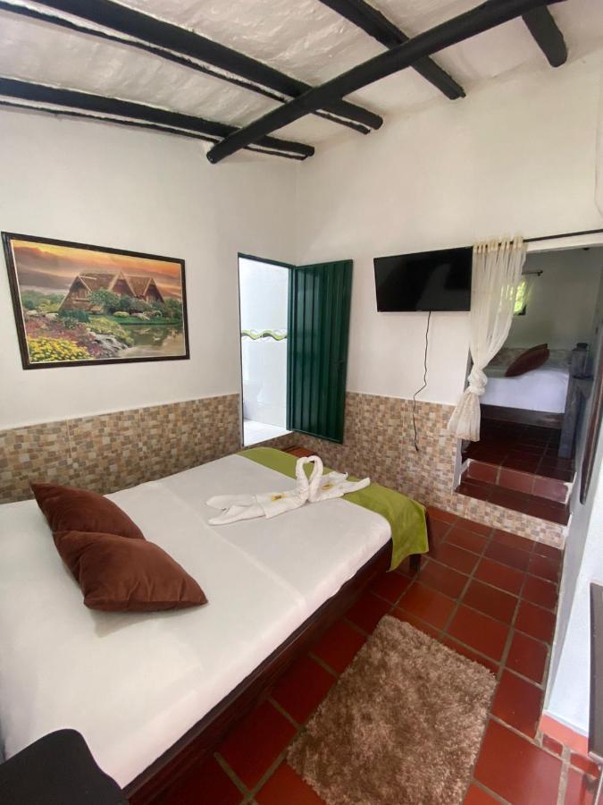 Hotel Campestre la Loma Curití Esterno foto