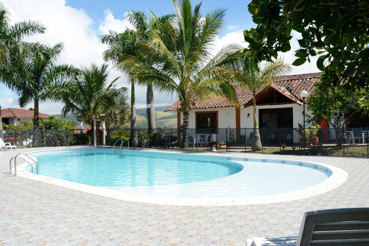 Hotel Campestre la Loma Curití Esterno foto