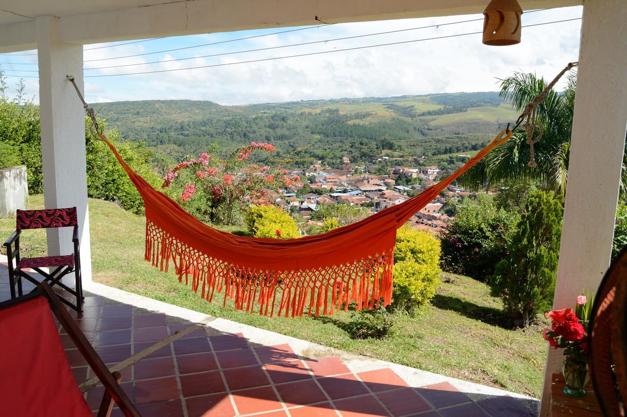 Hotel Campestre la Loma Curití Esterno foto