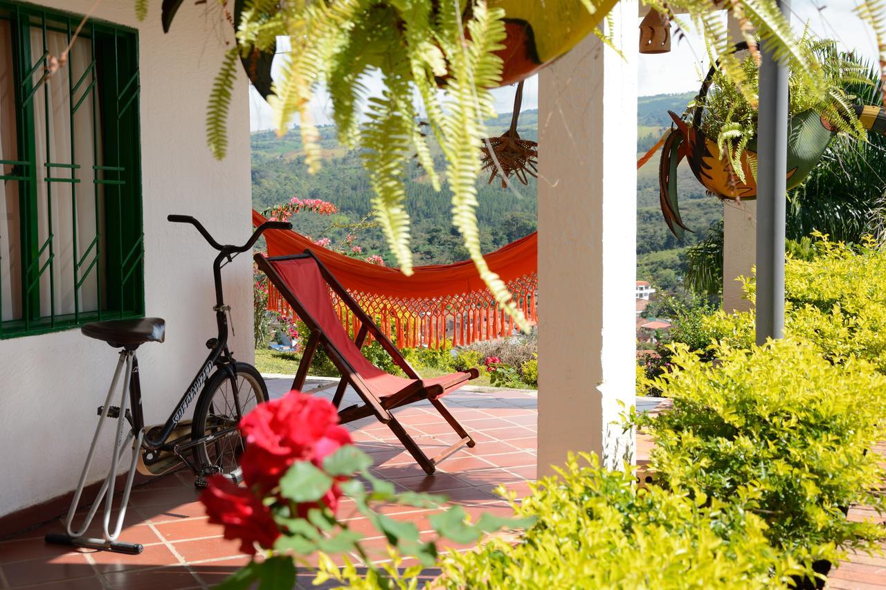 Hotel Campestre la Loma Curití Esterno foto
